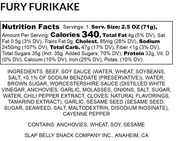 FURY FURIKAKE